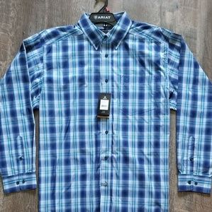 ARIAT long sleeve, button down men's shirt